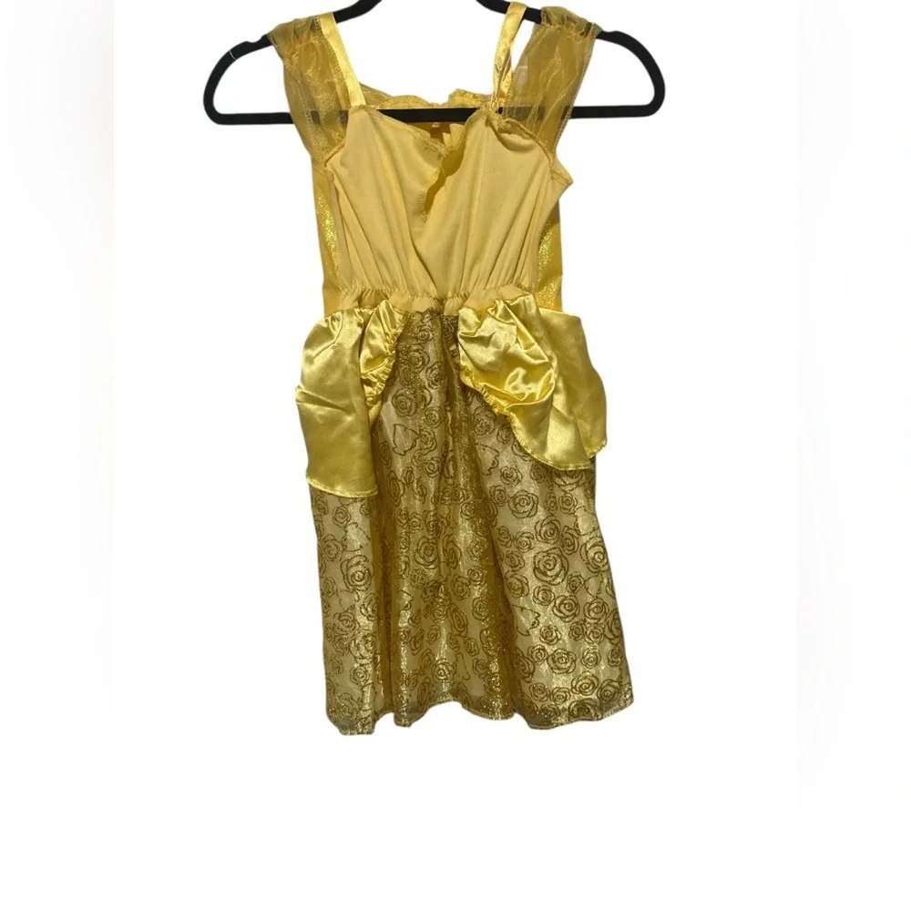 Disney Princess Belle Dress In Girls Size  4 - 6x